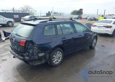 2019 Volkswagen Golf Sportwagen 1.4T S/1.4T Se из США, поврежденный, VIN 3VWY57AU7KM501740